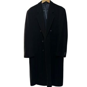 Black Double-Breasted Coat